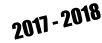 2017 - 2018